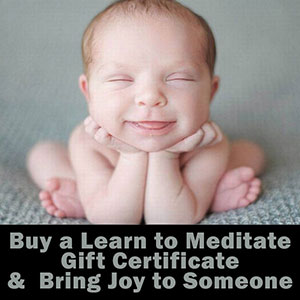 Buy a Meditation Gift Certificate