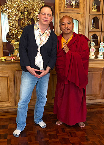 Dan Globus and Khenpo Karma Tenkyong