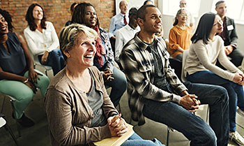 Group of Meditators